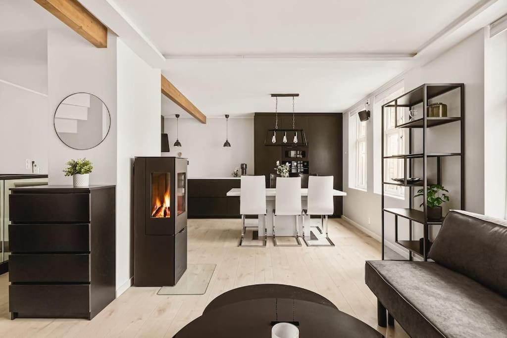Dinbnb Apartments I Luxury Feel 100M From Bryggen Bergen Exterior foto